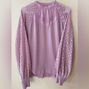 Free people long sleeve blouse